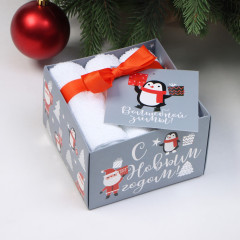 Набор махровых полотенец «Пингвины» - Фото 4