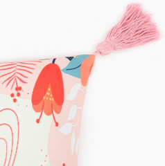 Наволочка декоративная «Summer» с кисточками - Фото 2