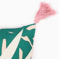 Наволочка декоративная «Tropics» с кисточками - Фото 2