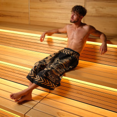 Полотенце-килт для бани «Best man» - Фото 1