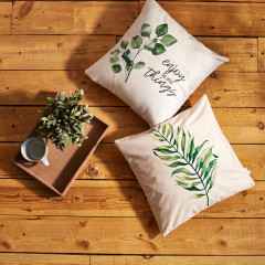 Наволочка декоративная «The leaf» - Фото 3