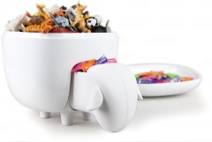 Держатель для ватных дисков (белый) - Фото 1