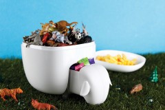 Держатель для ватных дисков (белый) - Фото 2