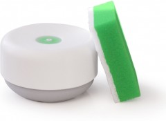 Диспенсер для жидкого мыла (белый/светло-серый) - Фото 1