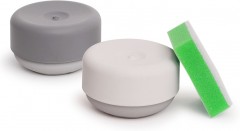 Диспенсер для жидкого мыла (белый/светло-серый) - Фото 3