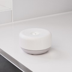 Диспенсер для жидкого мыла (белый/светло-серый) - Фото 4