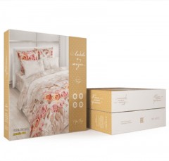 Комплект постельного белья «Love & Live» (рис. 830, 2-спальный, бязь, 2 наволочки 70х70) - Фото 1
