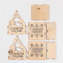 Шкатулка-домик «Дракон. С Новым годом» - Фото 4