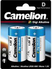 Набор батареек алкалиновых D - Фото 1