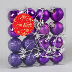 Набор шаров ёлочных «Праздничный переполох» - Фото 1