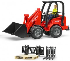 Мини - погрузчик «Schaeffer 2034» c фигуркой и аксессуарами - Фото 1