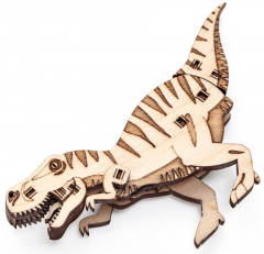 Конструктор деревянный «Тираннозавр Клык» - Фото 1