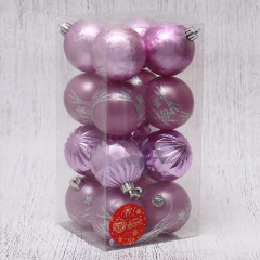 Набор шаров ёлочных «Лоран ассорти» - Фото 1