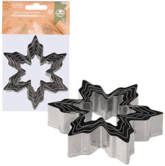 Набор форм кулинарных «Снежинки» - Фото 2