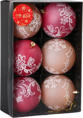 Набор шаров ёлочных «Ажур» - Фото 1