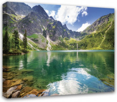 Картина «Горное озеро» - Фото 1