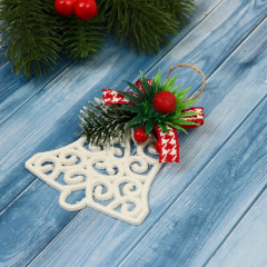 Украшение ёлочное «Колокольчик ажур» - Фото 1