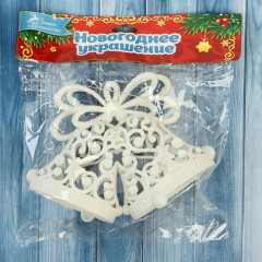 Украшение ёлочное «Колокольчик узор люкс» - Фото 1