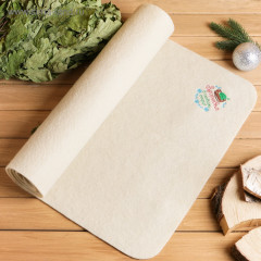 Лежак для бани и сауны «Здоровья в Новом году» - Фото 1