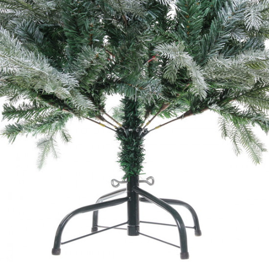 Ёлка искусственная с белым напылением «Искристая»