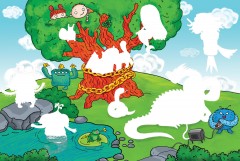 Водная раскраска «Сказки» - Фото 1