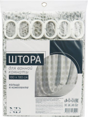 Штора для ванной комнаты «Ornament» - Фото 1