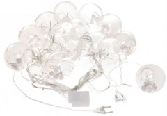 Гирлянда-бахрома «Снежный шар» - Фото 2