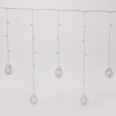 Гирлянда-бахрома «Снежный шар» - Фото 3