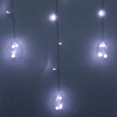 Гирлянда-бахрома «Снежный шар» - Фото 4