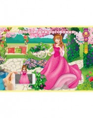 Альбом для рисования (24 листа на скрепке), в ассортименте - Фото 2