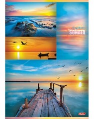 Тетрадь в клетку, в ассортименте - Фото 1