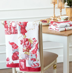 Комплект полотенец вафельных - Фото 4