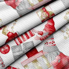 Комплект полотенец вафельных - Фото 5