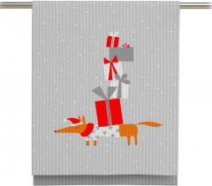 Комплект полотенец вафельных «Smart Fox and Dog» - Фото 4