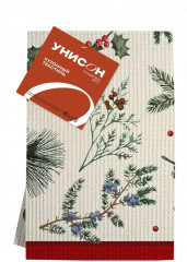 Комплект полотенец вафельных - Фото 5