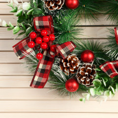Венок новогодний - Фото 1