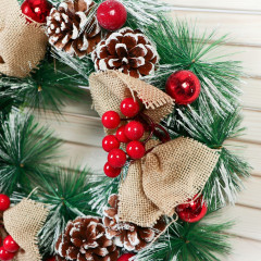 Венок новогодний - Фото 2