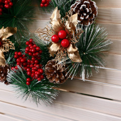 Венок новогодний - Фото 2