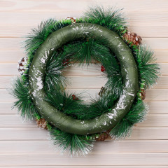 Венок новогодний - Фото 3