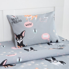 Комплект постельного белья «Best friend» - Фото 1