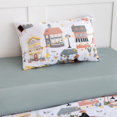 Комплект постельного белья «Fantastic town» - Фото 1