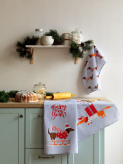 Комплект полотенец «Smart Fox and Dog» - Фото 1