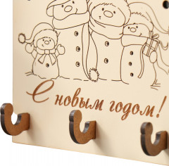 Ключница «Снеговички» - Фото 1