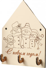 Ключница «Снеговички» - Фото 2