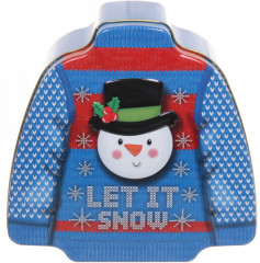 Банка жестяная «Свитерок. Снеговик» - Фото 2