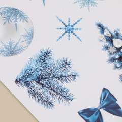 Набор наклеек декоративных «С Новым годом» - Фото 1