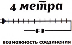 Гирлянда для дома «Льдинка» (возможность соединения) - Фото 2