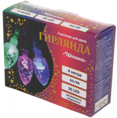 Гирлянда для дома «Шишка» (возможность соединения) - Фото 3