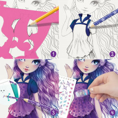 Набор для раскрашивания «Неоновый скетчбук» - Фото 5