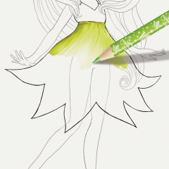 Набор для раскрашивания «Персиковый скетчбук» - Фото 2